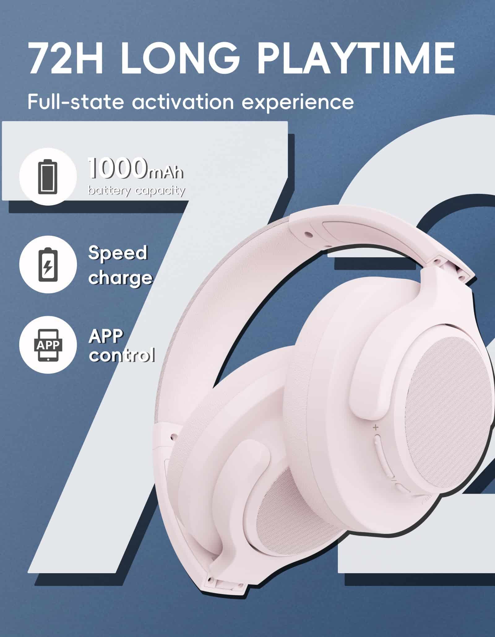 Audífonos inalámbricos over-ear FLAMING SKOUL N30S - - Imagen 4