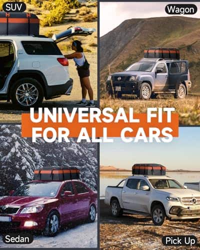 Bolso de Carga para Techo del Automóvil de 30 Pies Cúbicos, - Imagen 8