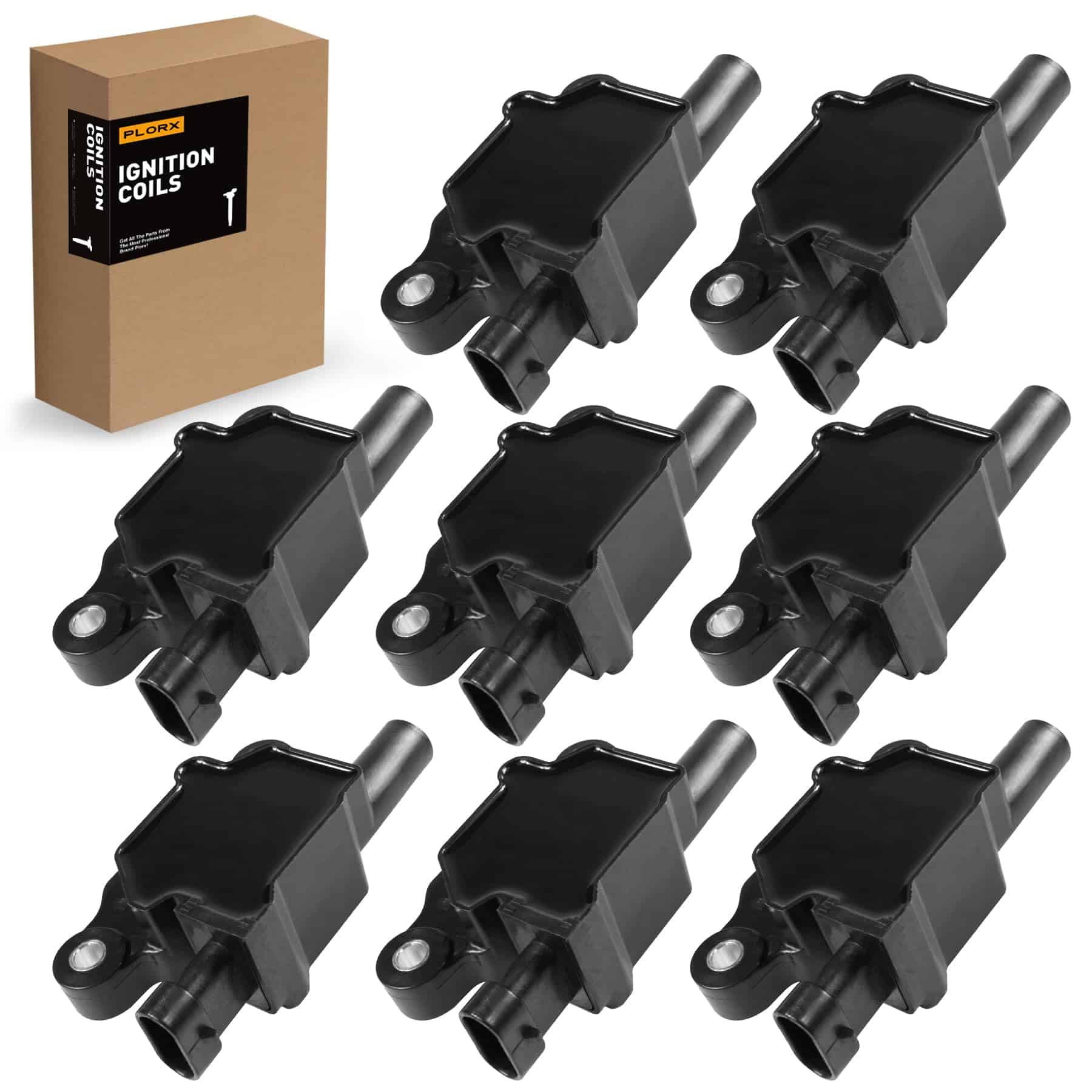 Paquete de Bobinas de Encendido Cuadradas Plorx Compatible