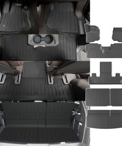 Tapete de piso de 7 asientos compatible con Ford Expedition
