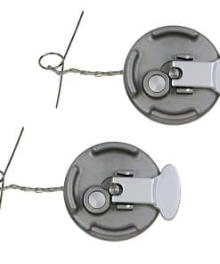 Mytee Products 2 Pack 4" Tapa de Tanque de Combustible de