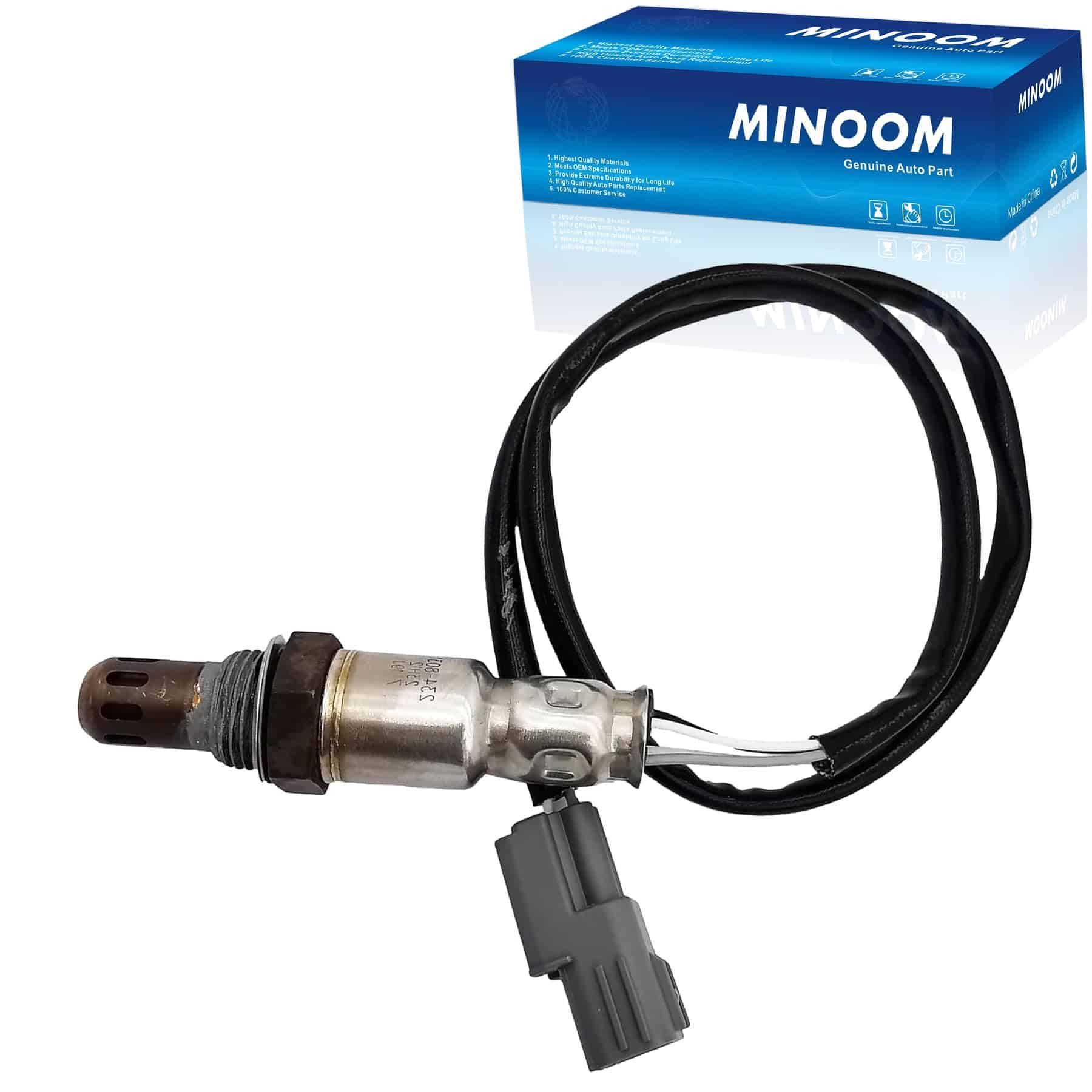 MINOOM 234-8031 Sensor de oxígeno O2 de aguas abajo de