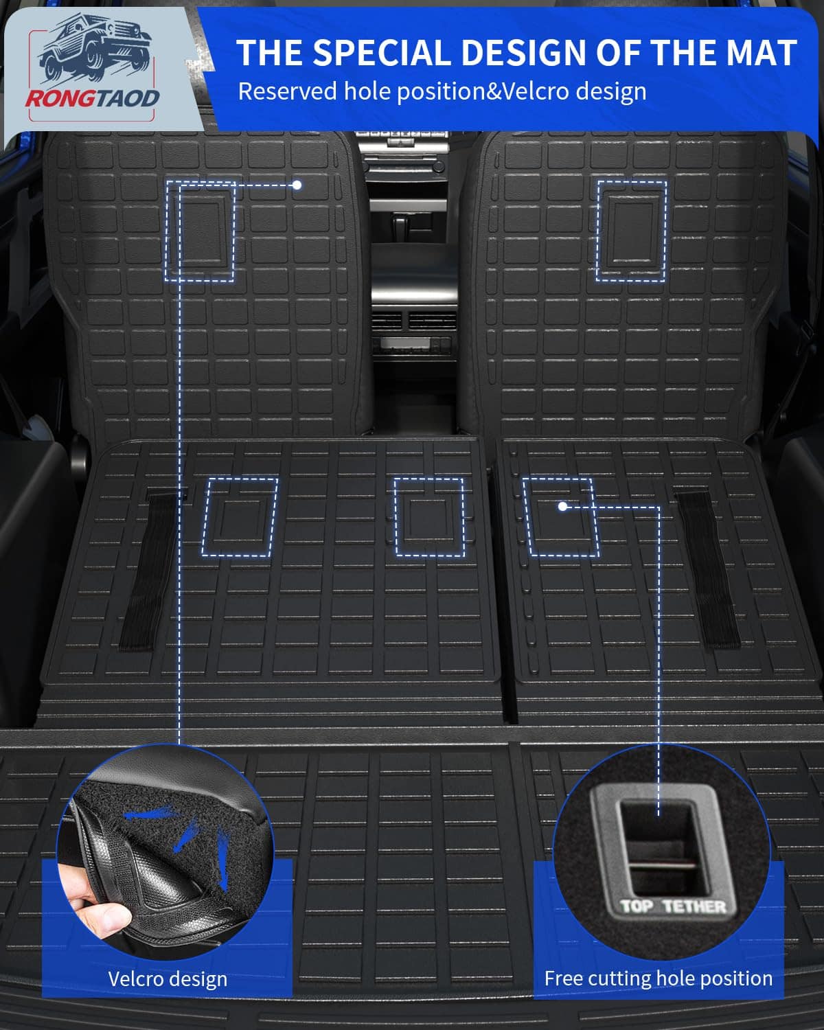 Tapetes Rongtaod compatibles con Kia Telluride 2020-2025 de - Imagen 7