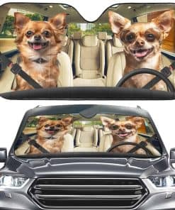 Parasol para auto Chihuahua Parasol de parabrisas para