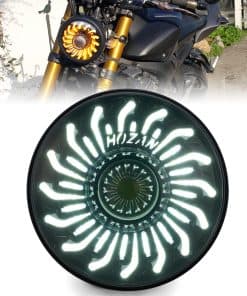 Faros LED HENGTUAOTO 5-3/4" con DRL en forma de pétalo de