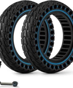 ThinkMRO 2PCS Llantas Sólidas de 10x2.5 pulgadas para