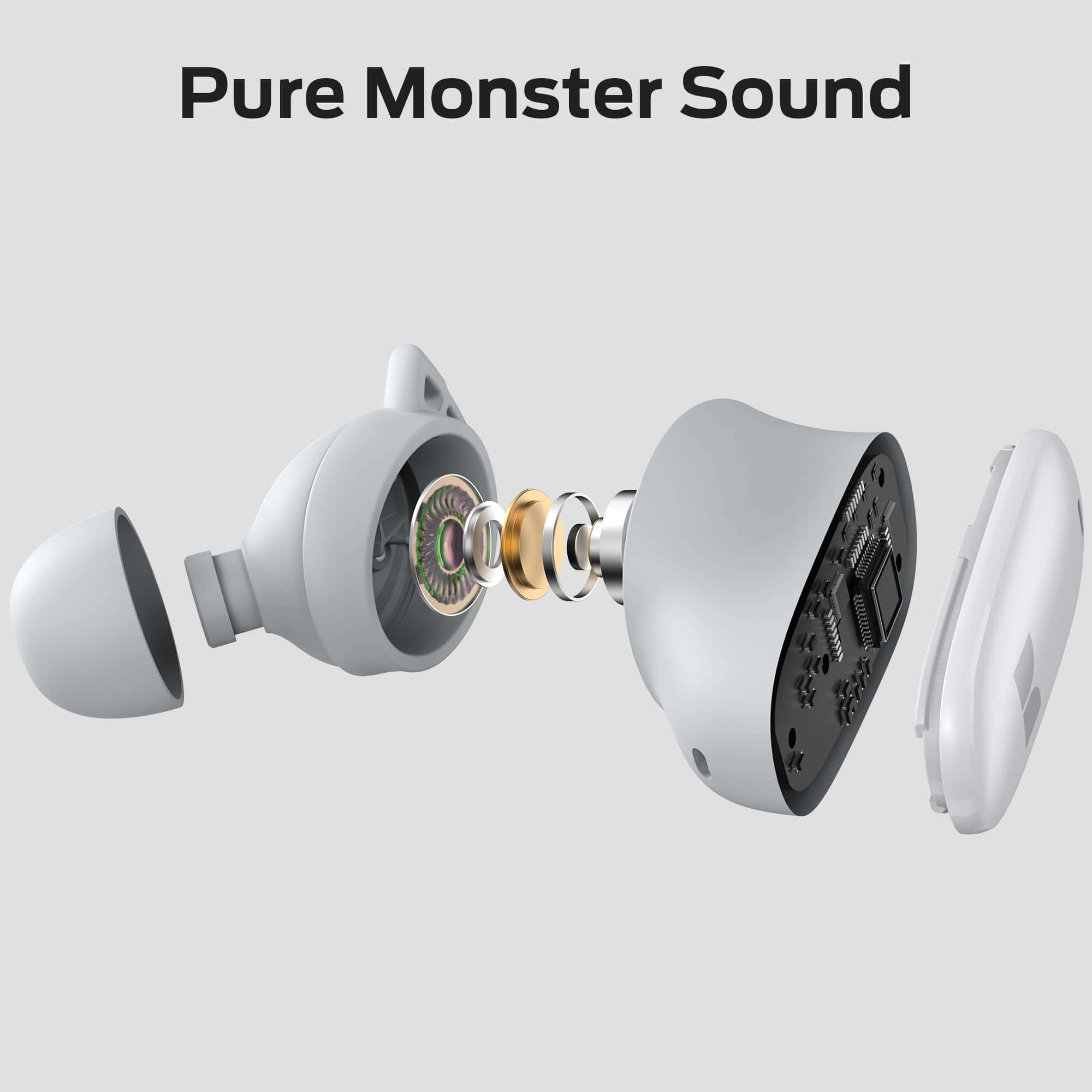 Audífonos Inalámbricos Monster N-Lite 206 Bluetooth, True - Imagen 3