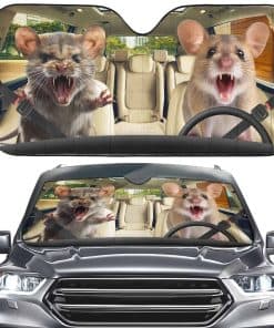 Parasol de ventana delantera del auto Hamster, Hamster