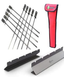Set de Soporte y Brochetas para Kebabs de Cave Tools -