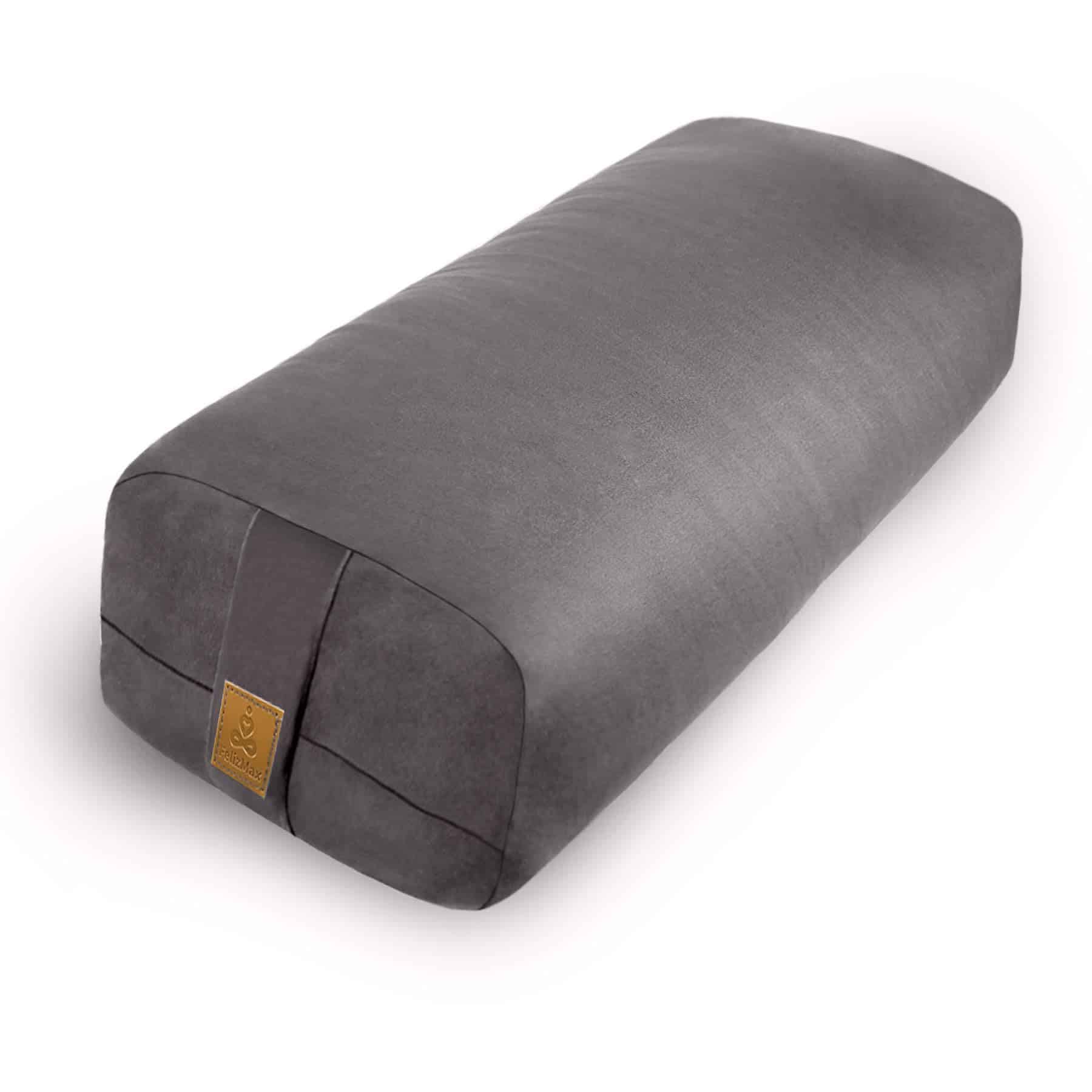 Bolster de Yoga (26x10.5x5.5 pulgadas) Cojín de Apoyo para