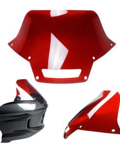 Parabrisas Rojo Borgoña para Harley Davidson Low Rider ST