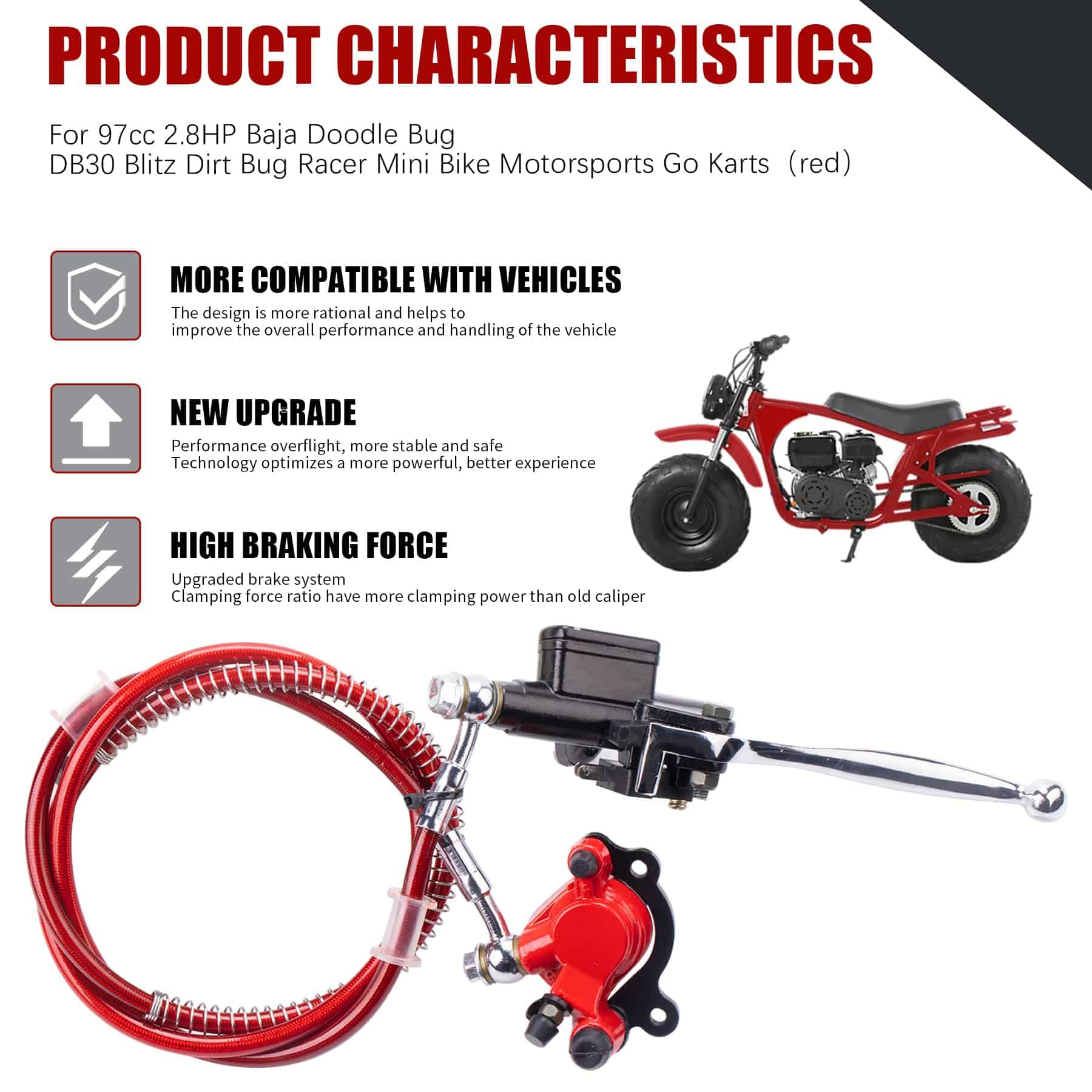 Sistema de Frenos Hidráulico Mejorado CIOM para el Lado - Imagen 5