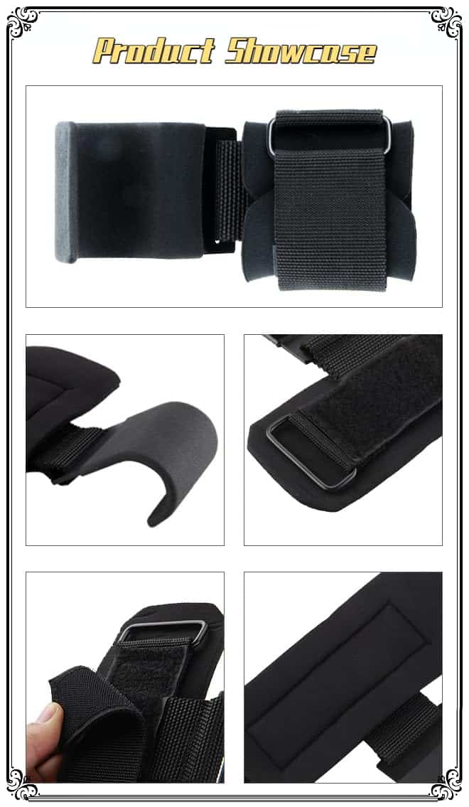 Guantes de Entrenamiento de Fuerza Nipogear, Par de Ganchos - Imagen 5