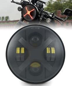 Faros Delanteros LED de Motocicleta 7 Pulgadas Estilo X