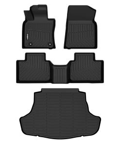 Juego de Tapetes y Protector de Maletero GINOWY para Toyota