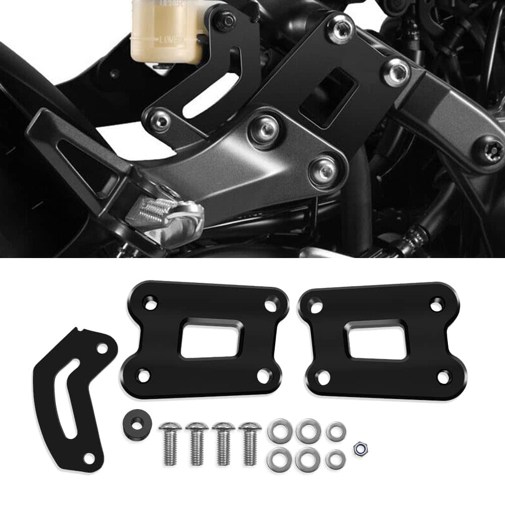 Soporte CNC para pie lateral de la motocicleta MT-09 FZ09