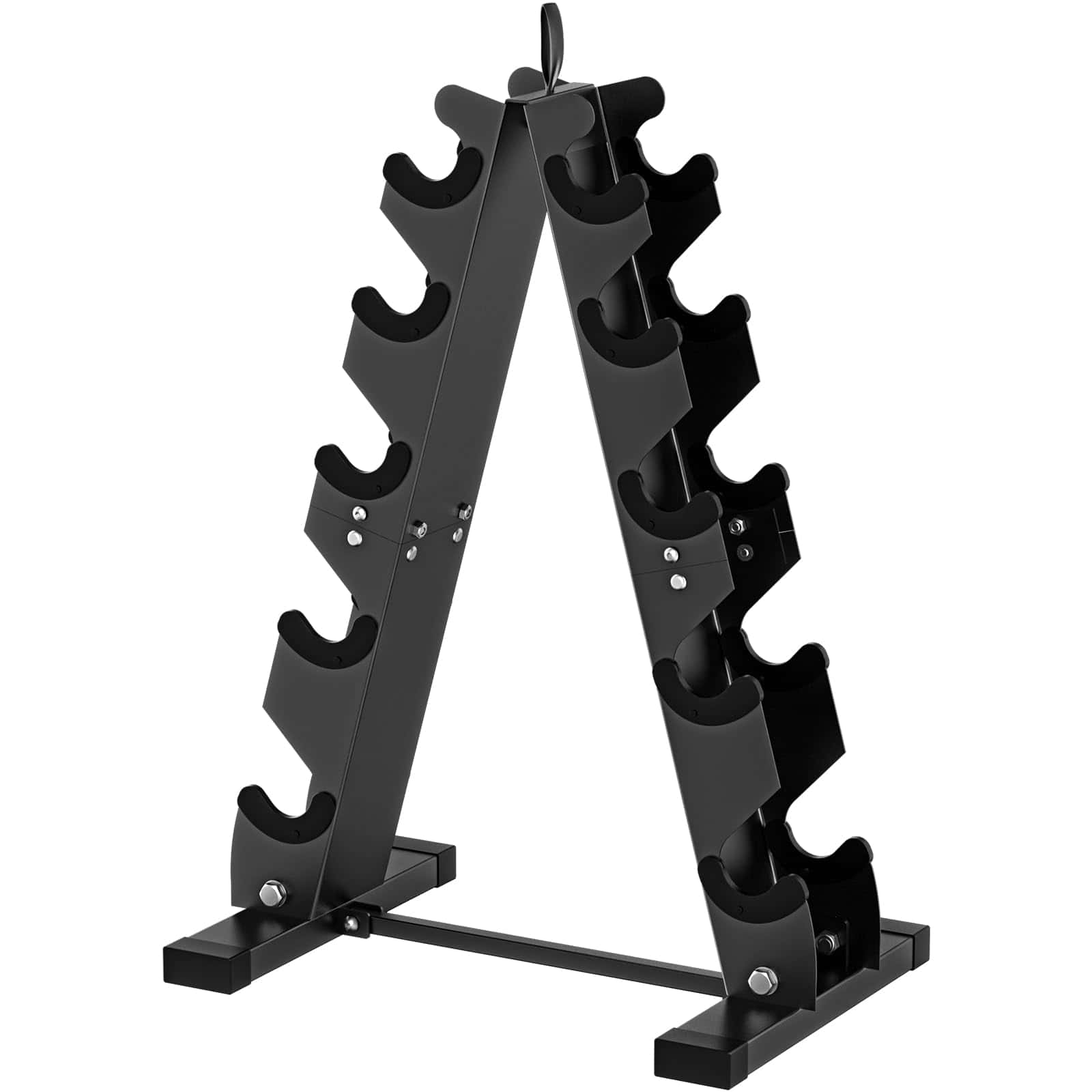 DERACY Soporte para Pesas de Mancuernas, Soporte A-Frame