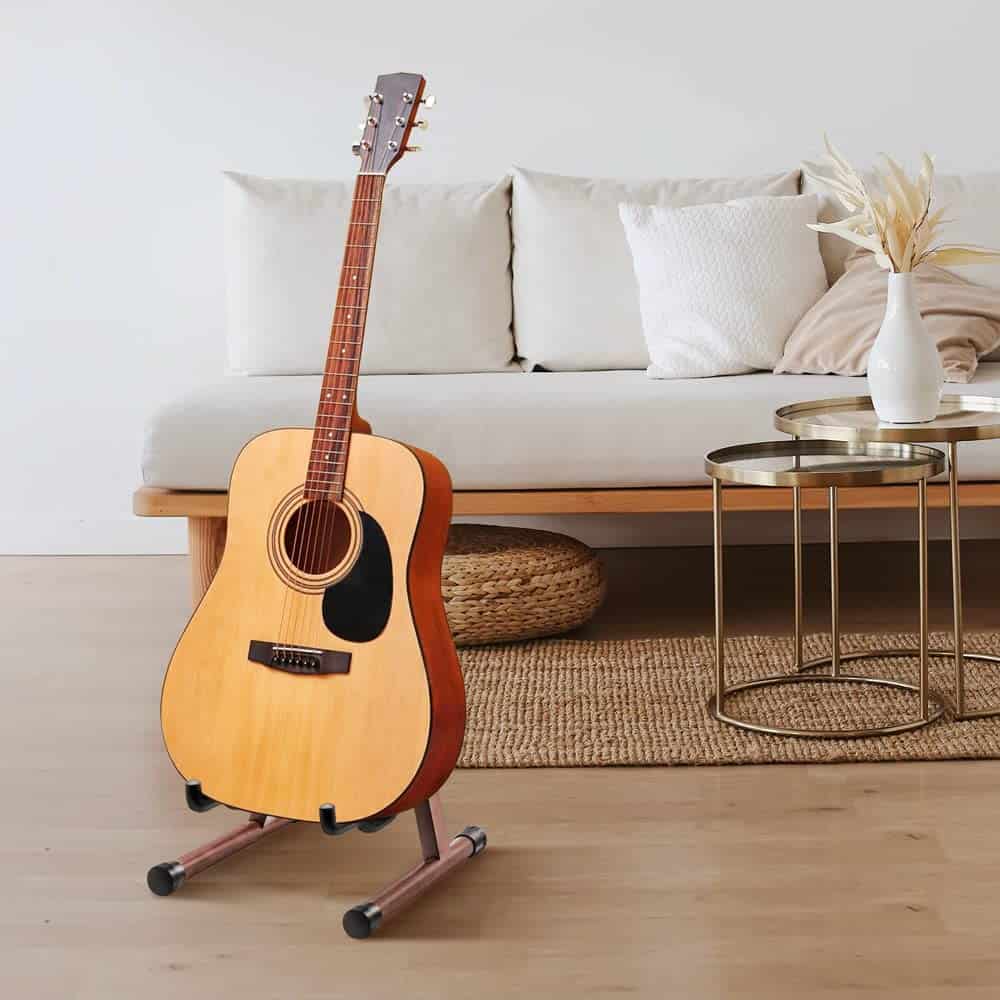 Soporte de guitarra de madera STNFAREBI, Soporte de suelo - Imagen 7
