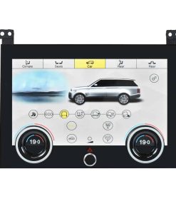 Panel de interruptores de control de aire LCD táctil para