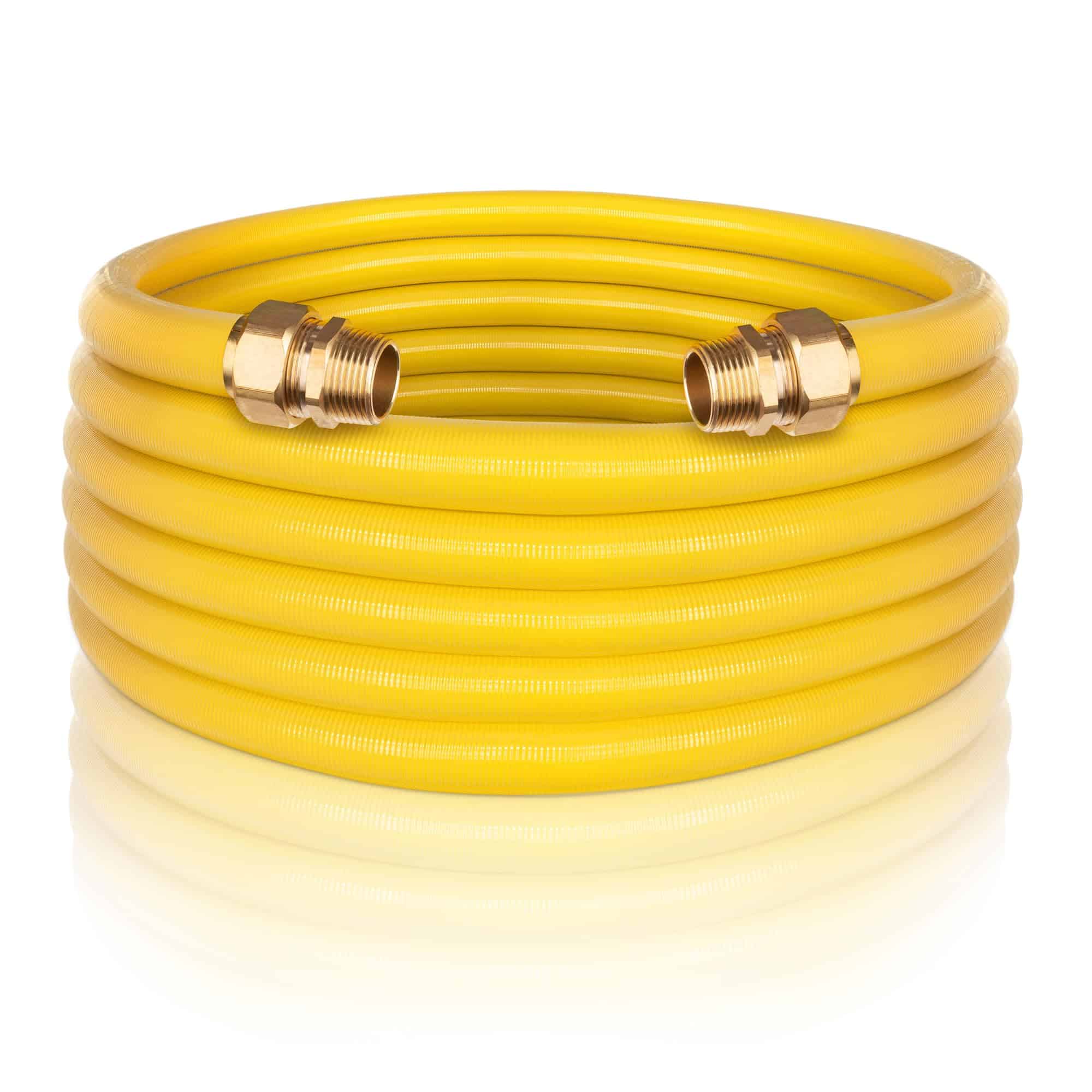 Línea de gas CSST de 70 pies de 3/4", Tubería de acero