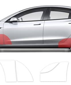 Conjunto de guardabarros delanteros y traseros Tesla Model