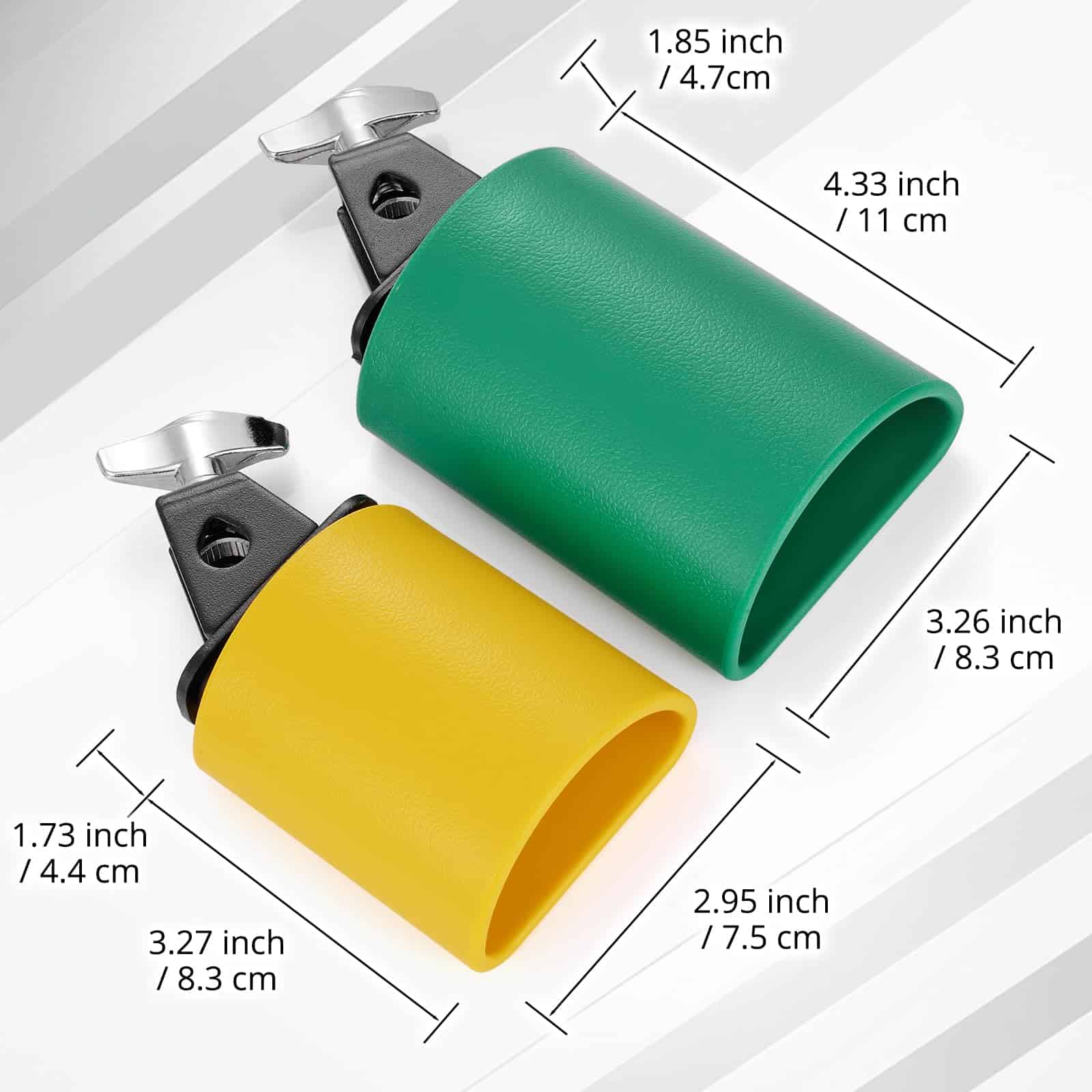 Campana TENTOTEN para bateria, Campana de doble bloque de - Imagen 6