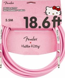 Cable de Instrumento Fender Hello Kitty, Cable de Guitarra