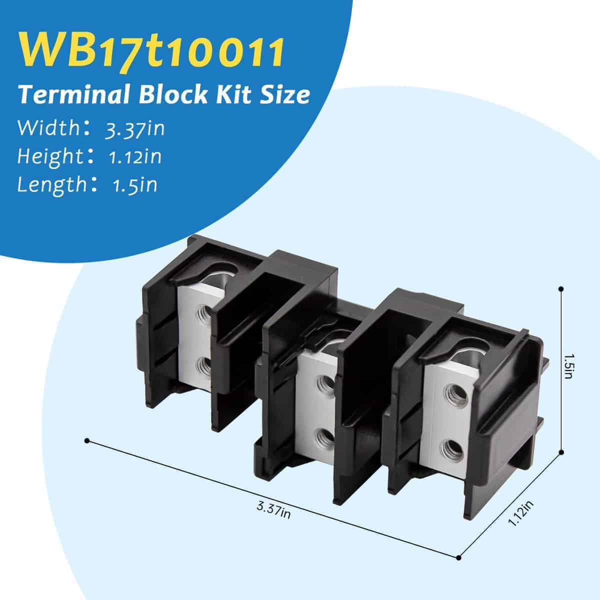 Kit de Bloque de Terminales WB17T10011 para Estufas/Hornos - Imagen 3