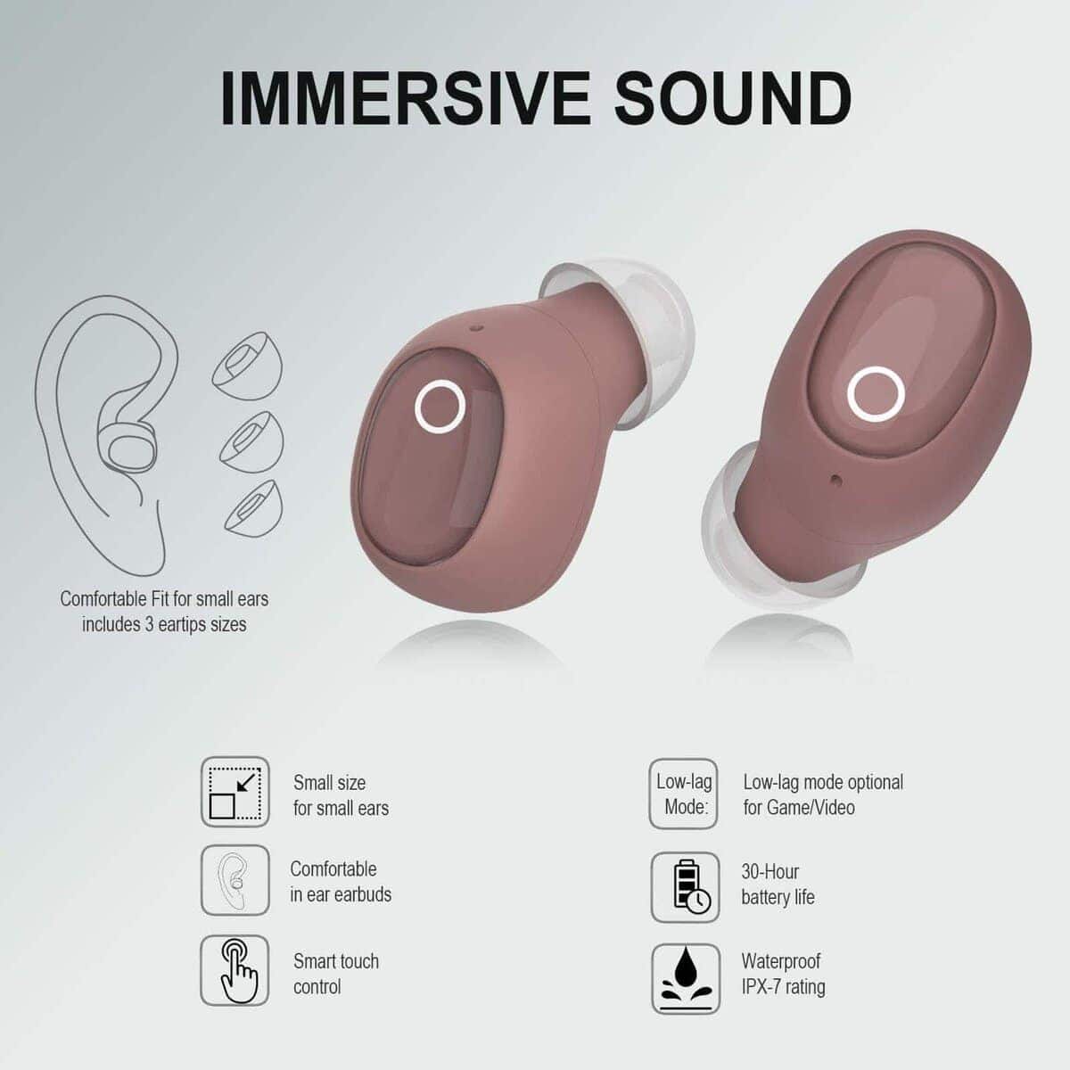 Auriculares inalámbricos Mini para Canales Auditivos - Imagen 4