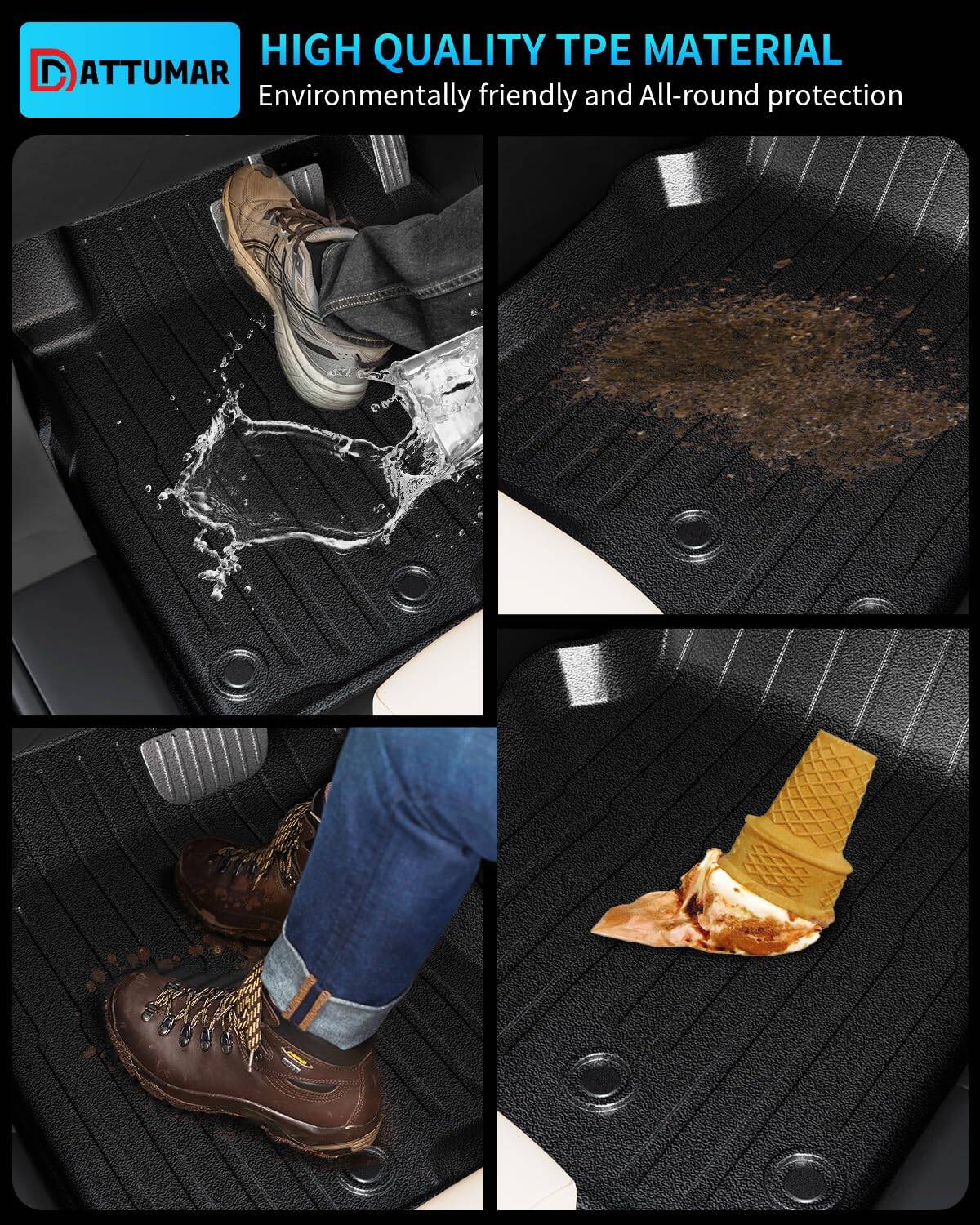 Tapetes Dattumar Compatibles con Nissan Frontier 5 Ft - Imagen 7