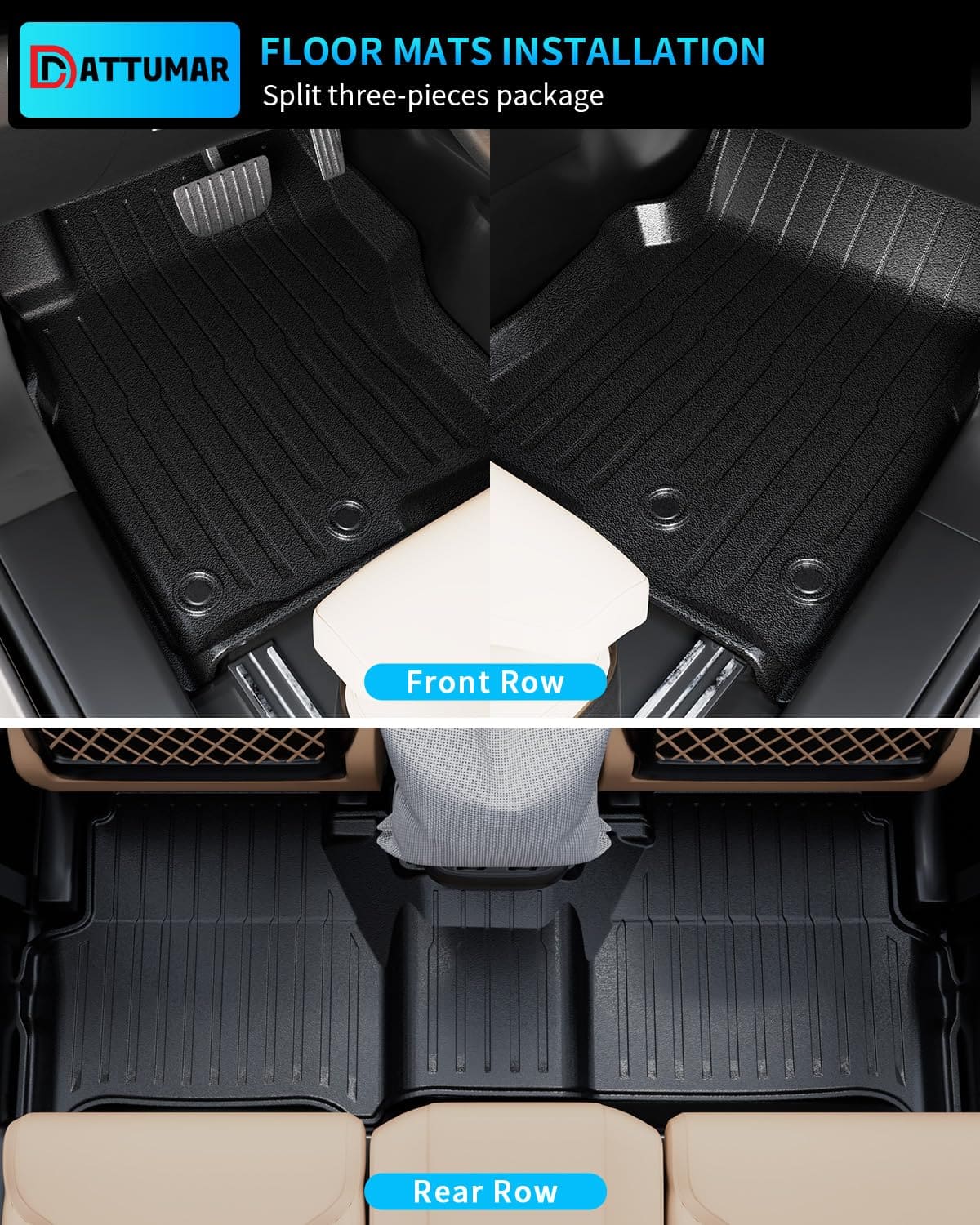 Tapetes Dattumar Compatibles con Nissan Frontier 5 Ft - Imagen 4