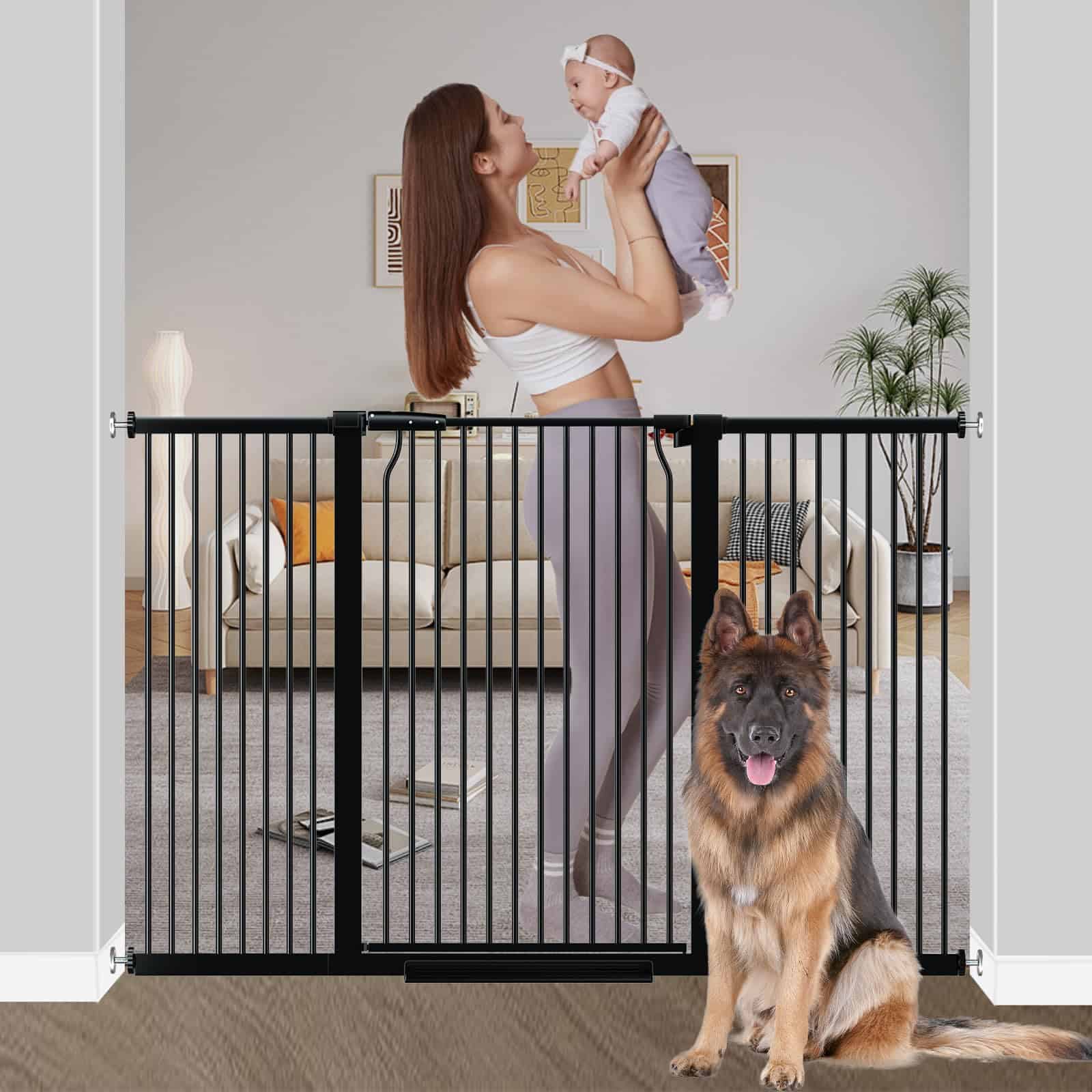 Puerta para Bebés Qonimm 40.55" Extra Alta para