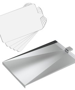 DELSbbq SUB025 Bandeja de goteo para parrilla Traeger,