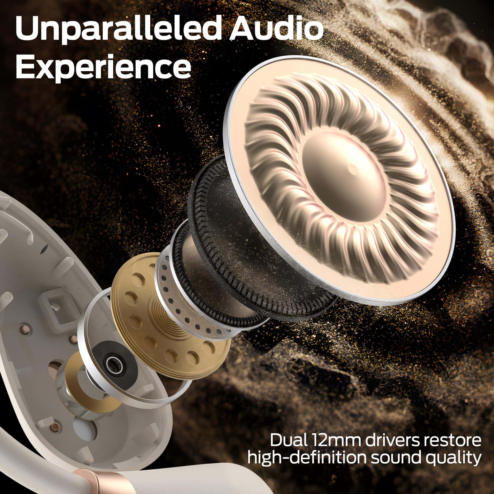 Audífonos abiertos Monster Open Ear AC210, Bluetooth 5.4, - Imagen 4