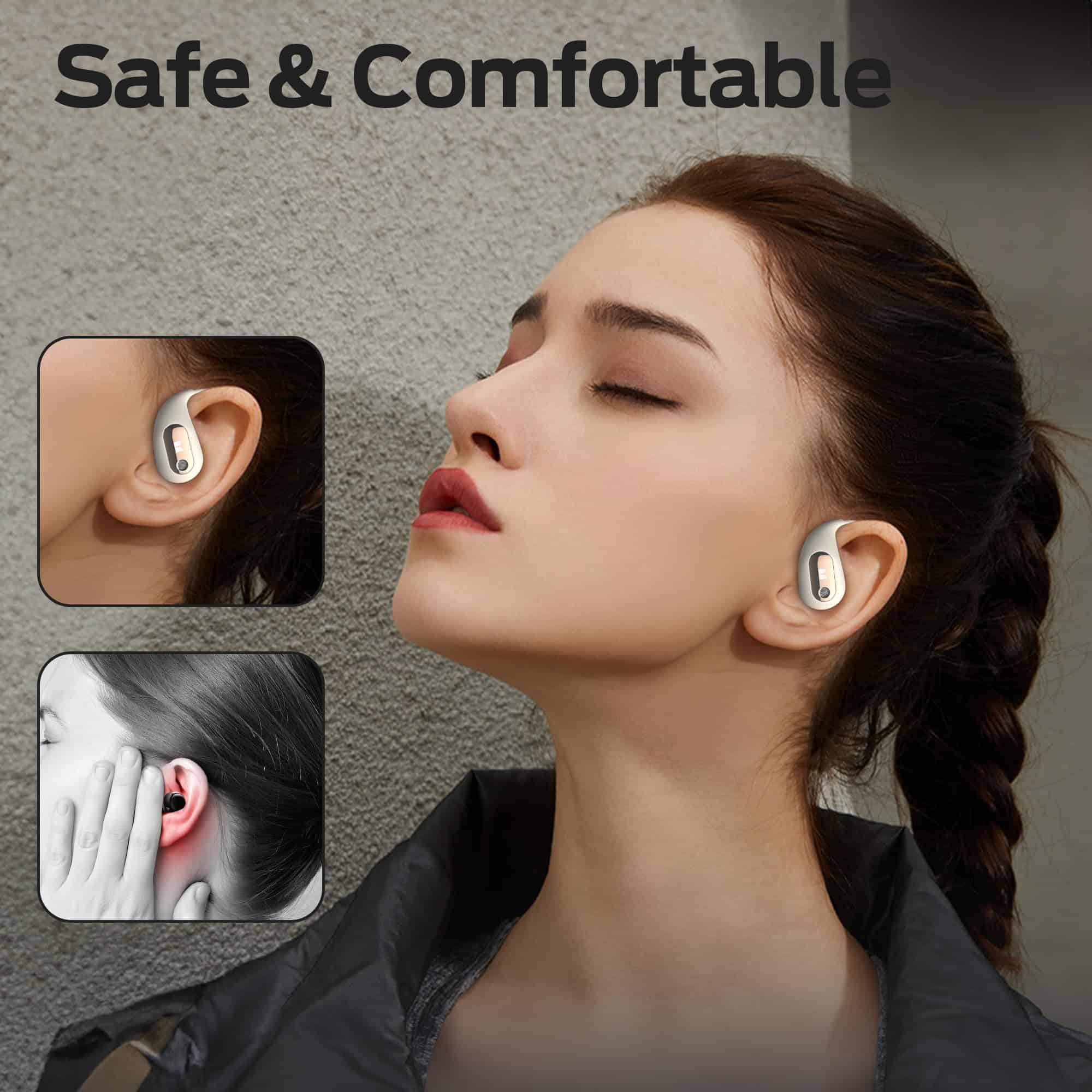 Audífonos abiertos Monster Open Ear AC210, Bluetooth 5.4, - Imagen 8