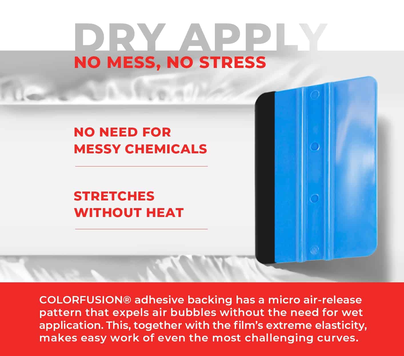 ColorFusion PPF by VViViD, Envoltura -Blanco Polar Brillante - Imagen 5