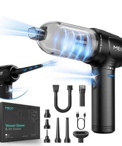 MECO ELEVERDE Soplador de Aire Comprimido, Mini Aspiradora