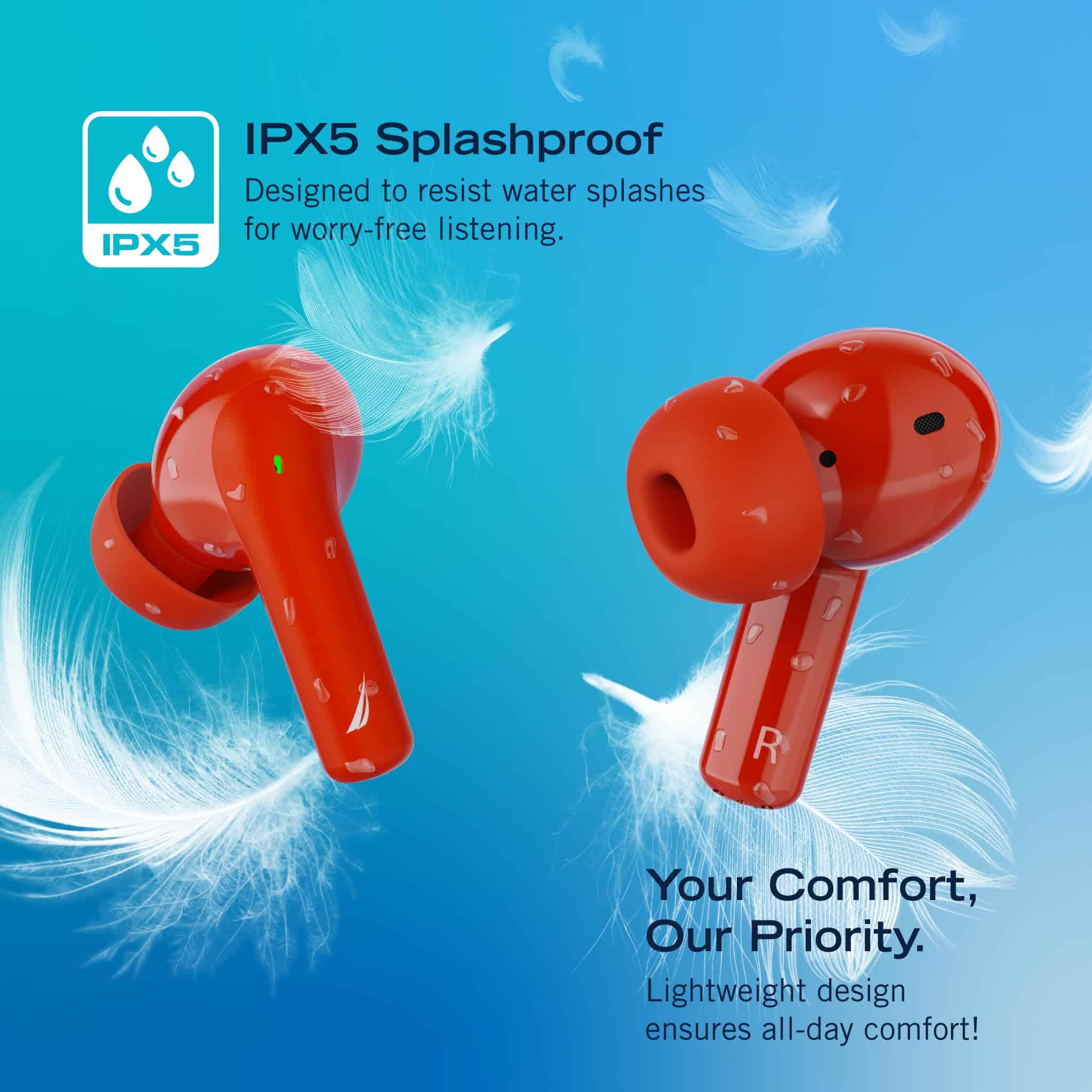 Audífonos Inalámbricos Bluetooth NAUTICA, 16 Horas de - Imagen 3