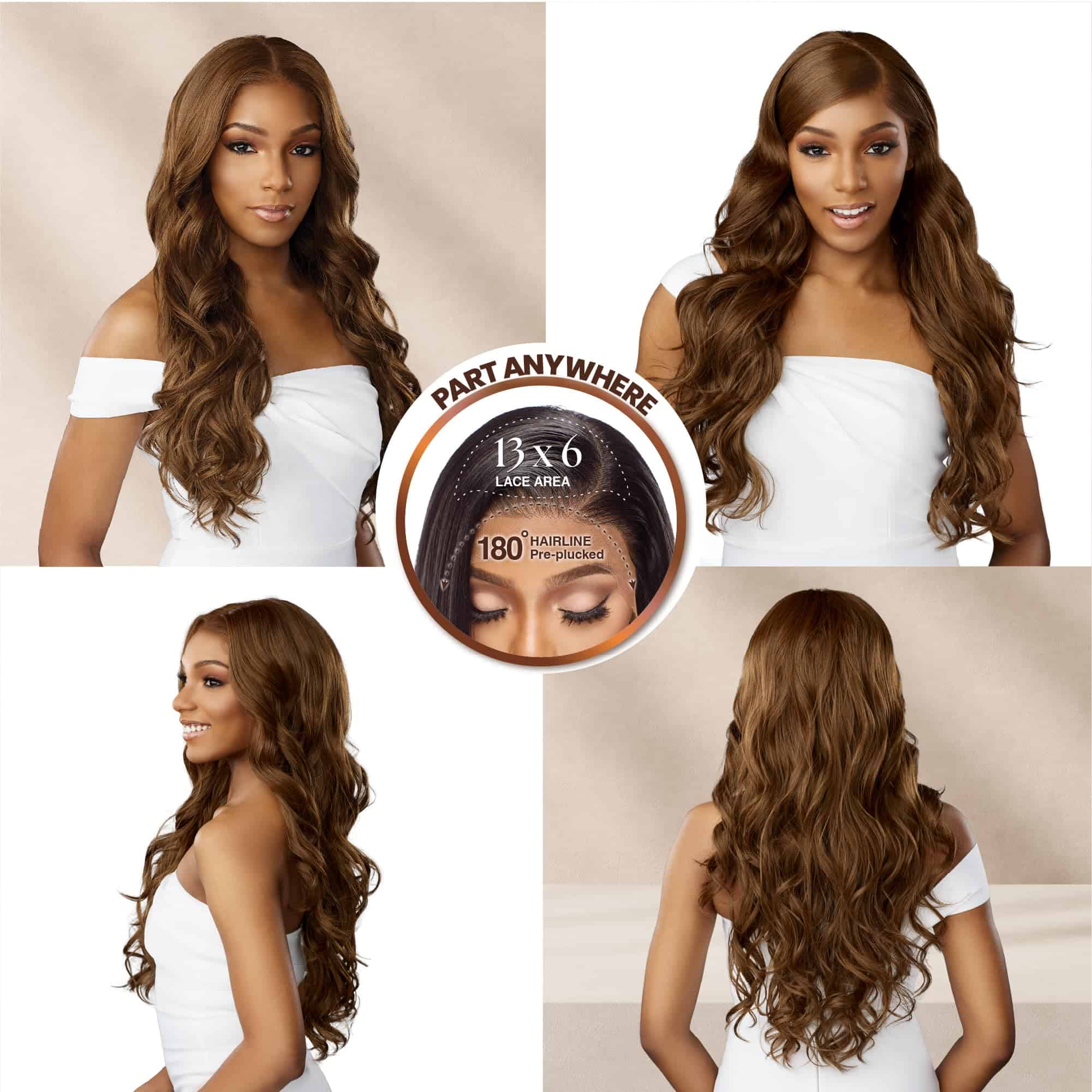 Peluca Sensationnel Bare Lace 13X6 - Unit 10 Lacefrontal - Imagen 5