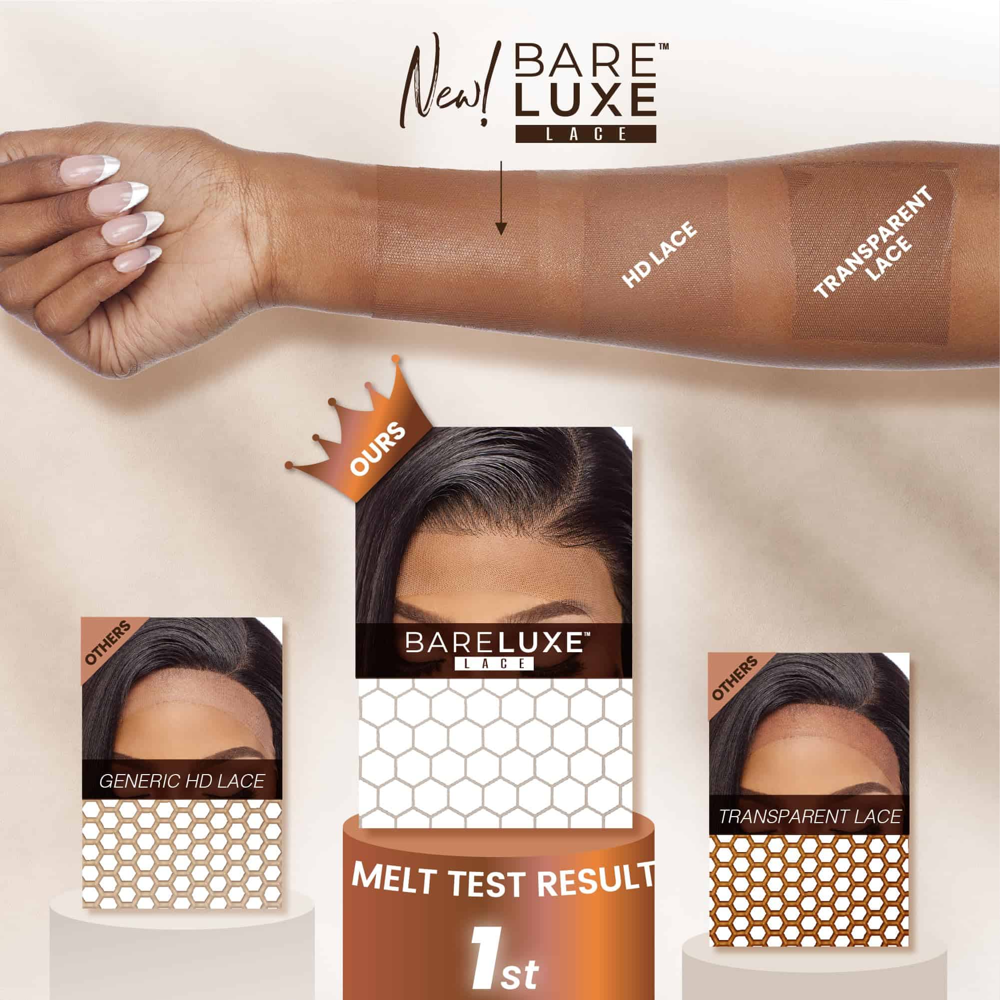 Peluca Sensationnel Bare Lace 13X6 - Unit 10 Lacefrontal - Imagen 3