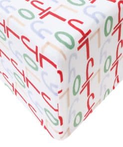 Sábana de Cuna/Toddler Ajustada de Punto Premium Copper