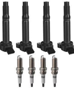 Juego de bobinas de encendido y bujías de iridio Autowxjq
