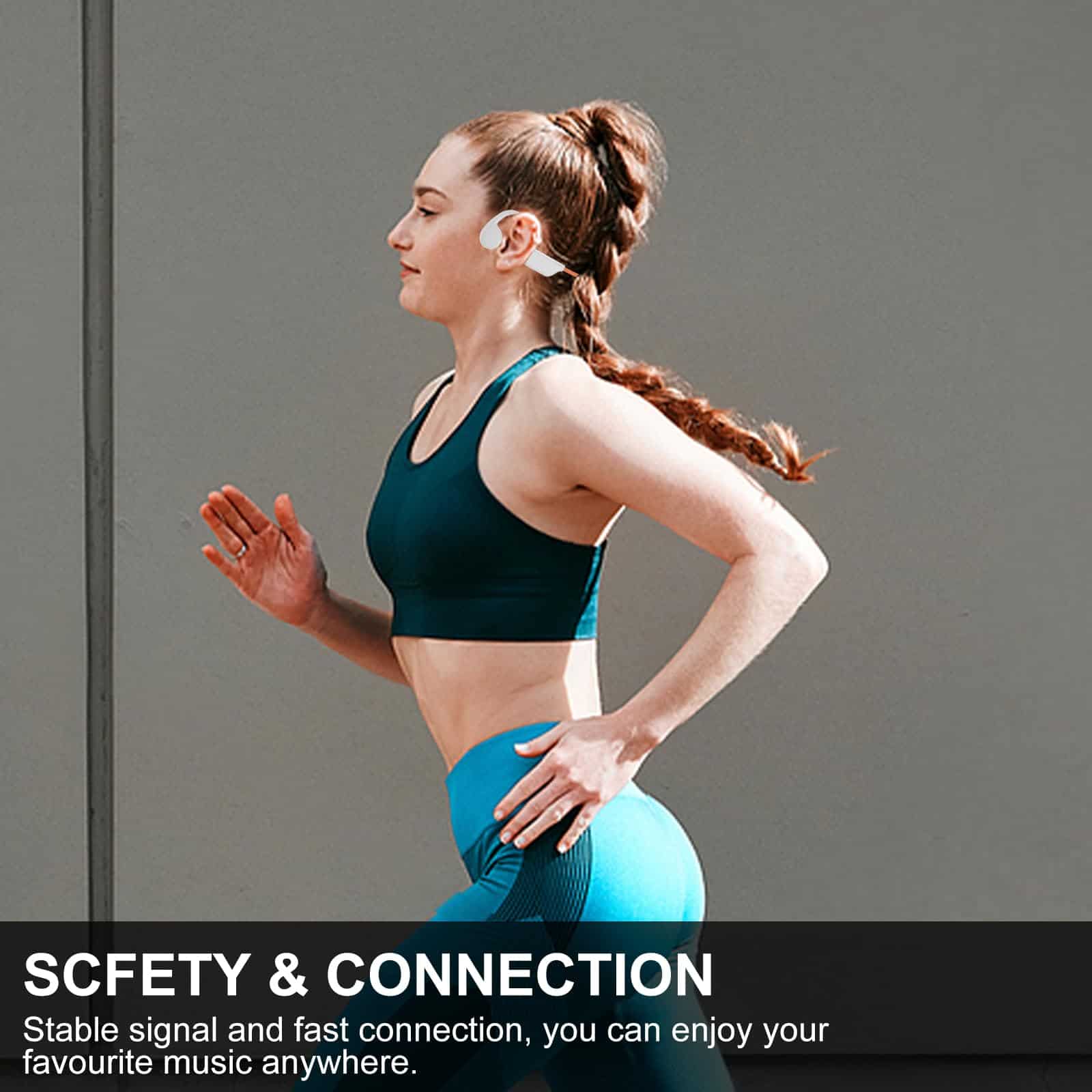 Auriculares de natación de conducción ósea, auriculares - Imagen 7