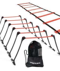 Set de Valla y Escalera de Agilidad Ajustable y Plegable