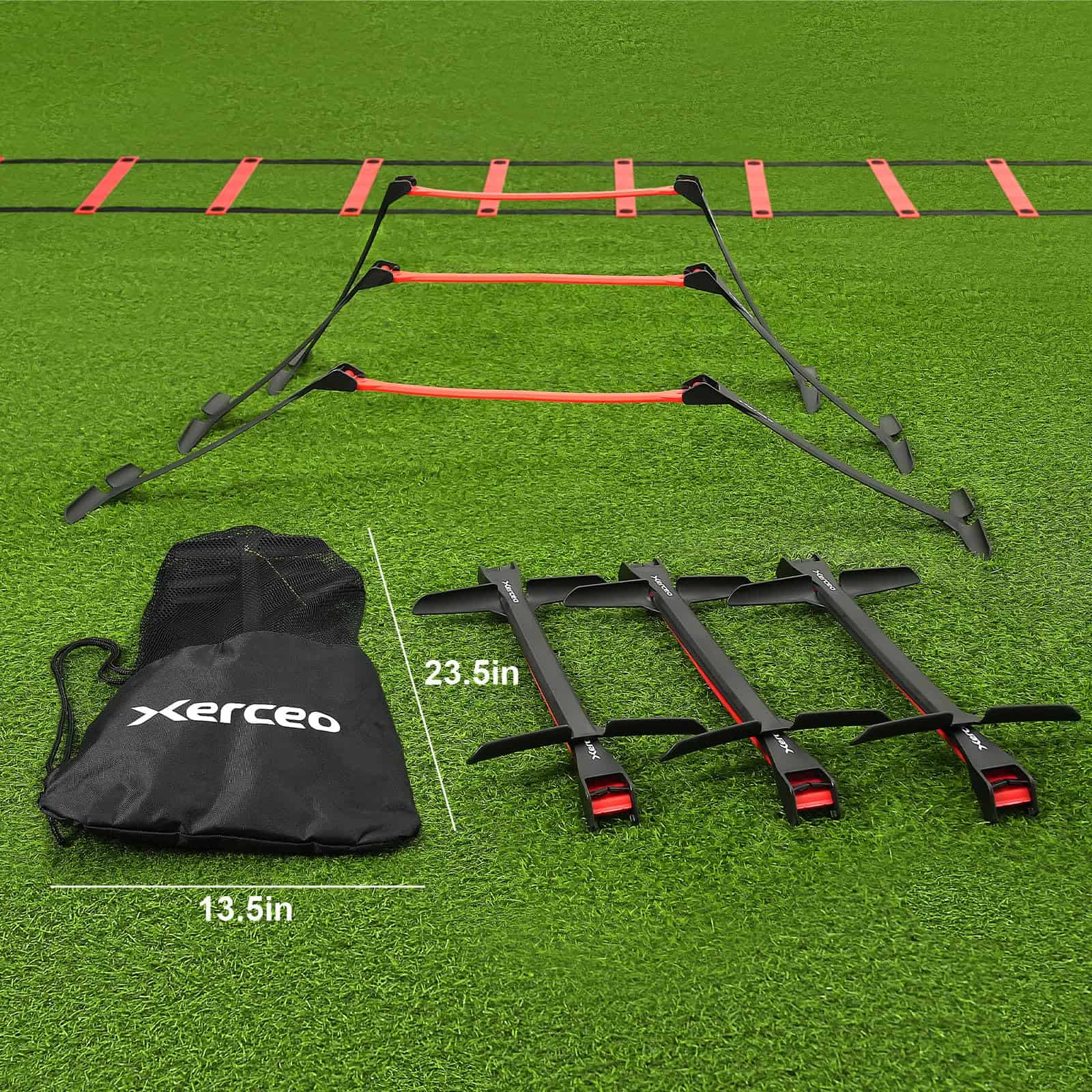 Set de Valla y Escalera de Agilidad Ajustable y Plegable - Imagen 4