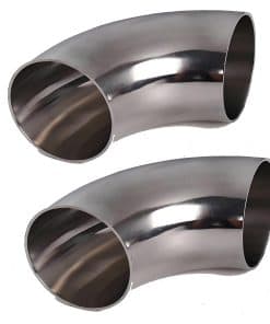 Urcollections 4" 90 Grados Codo SS304 Mandrel Bend (Paquete