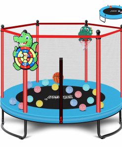 Trampolín Azul Last Jumper para Niños, 5 pies Mini Interior