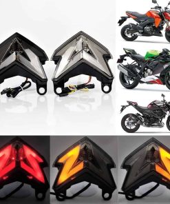 Luz trasera de motocicleta ZX-6R, Luz de giro LED integrada