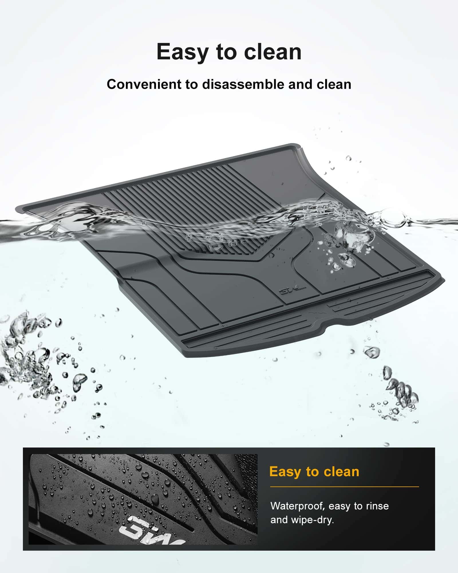 Forro para Carga 3W Compatible con Tesla Model Y Trunk Mat - Imagen 7