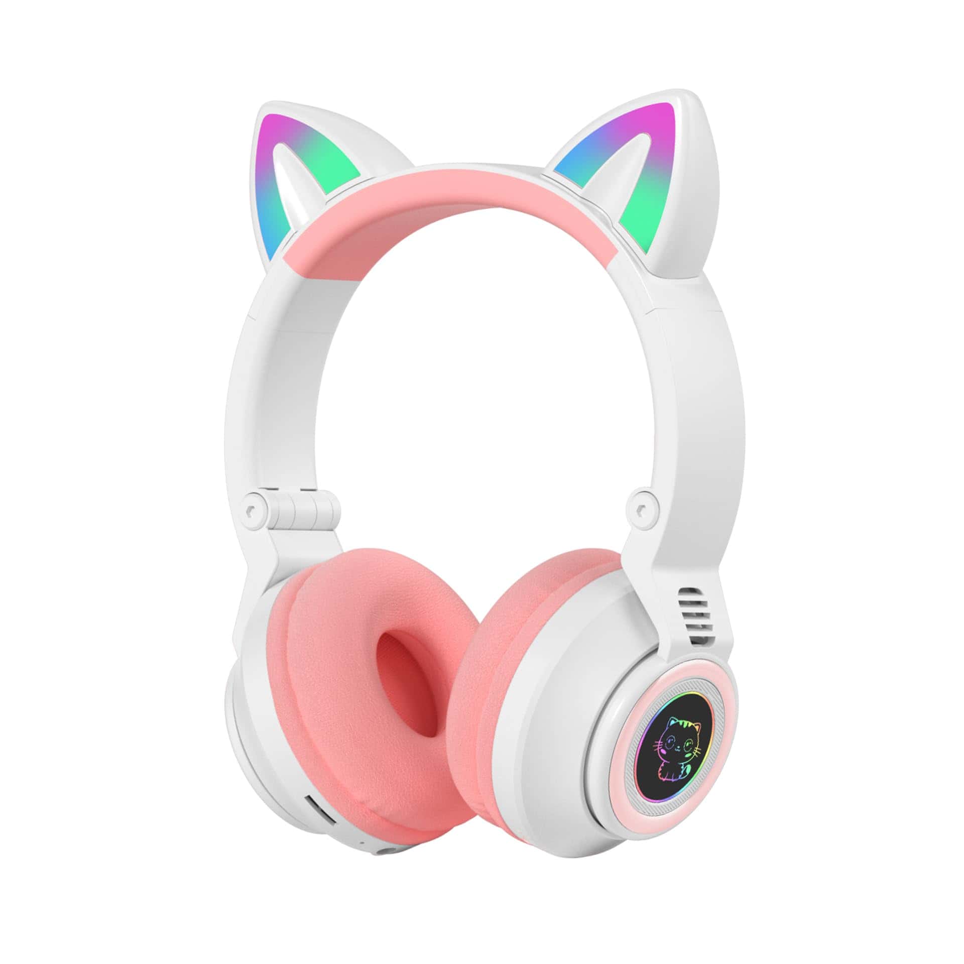 Audífonos Bluetooth para Niña, Diadema con Luces LED en